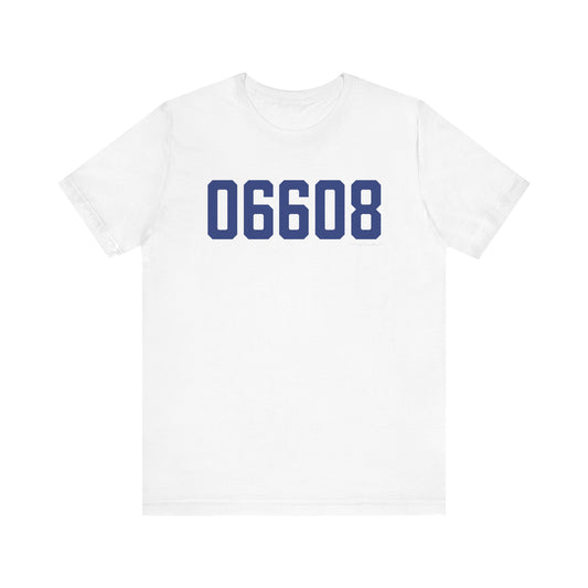 06608 Bridgeport Connecticut Zip Code Unisex Jersey Short Sleeve T-Shirt