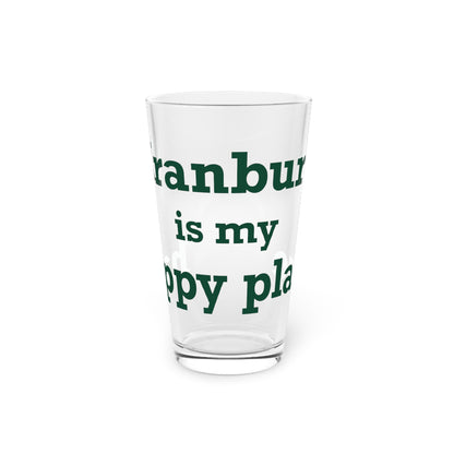 Cranbury is My Happy Place Pint Glass, 16oz