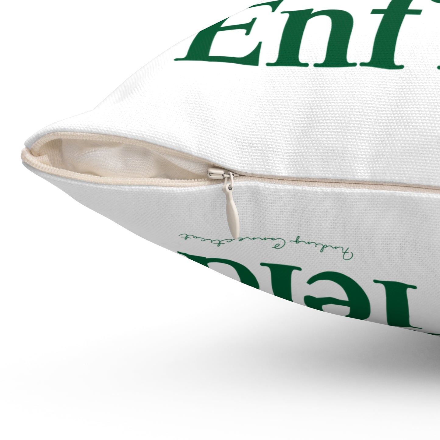 I Clover Enfield Spun Polyester Square Pillow