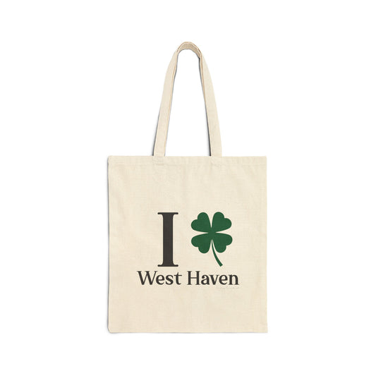 I Clover West Haven Cotton Canvas Tote Bag