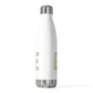 Goose Zip Code Cream & Purple 20oz Insulated Bottle