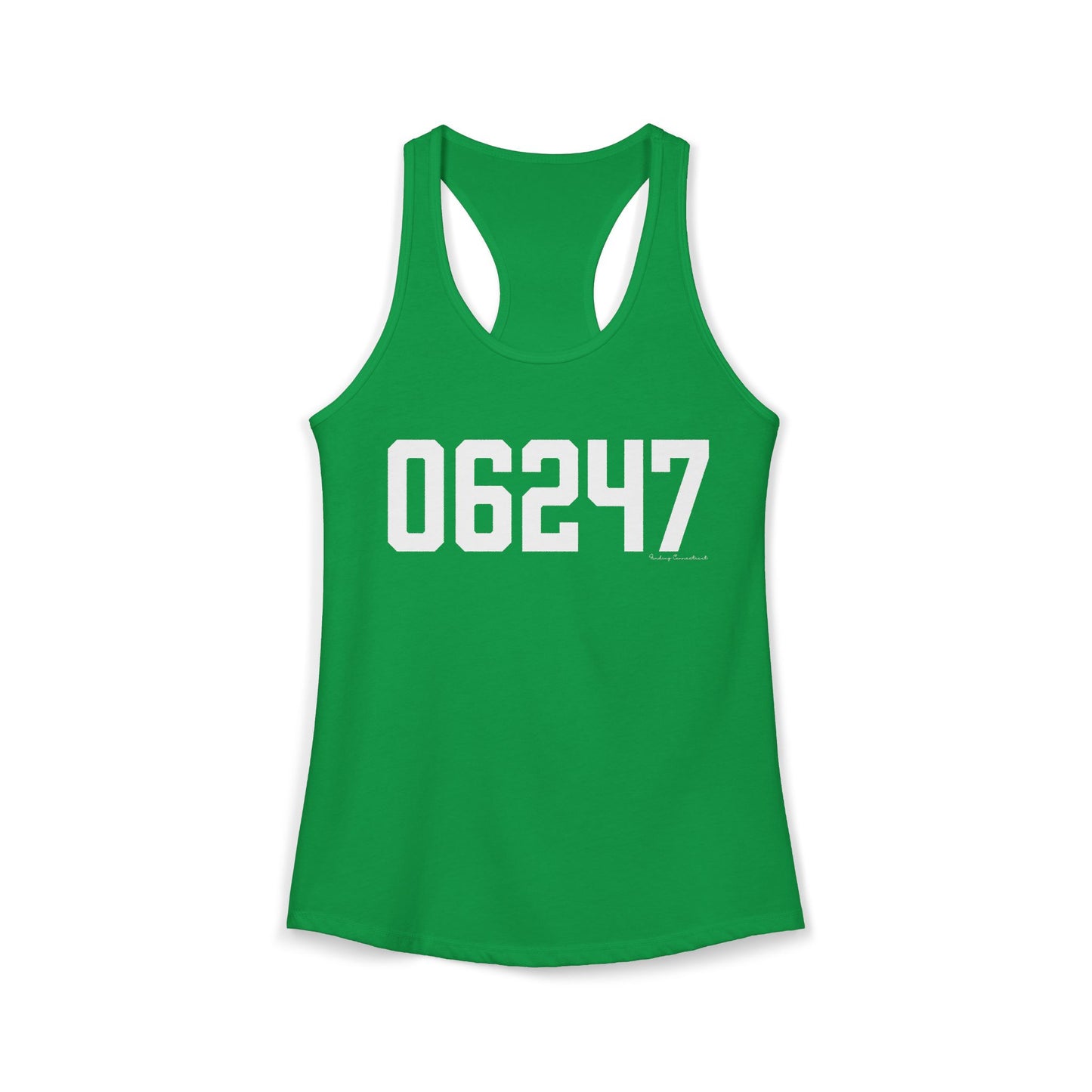 06247 Hampton CT Zip Code Women's Ideal Racerback Tank Top