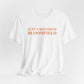 Just a kid from Bloomfield Unisex Jersey Short Sleeve T-Shirt
