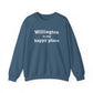 Willington is My Happy Place Unisex Heavy Blend™ Crewneck Sweatshirt