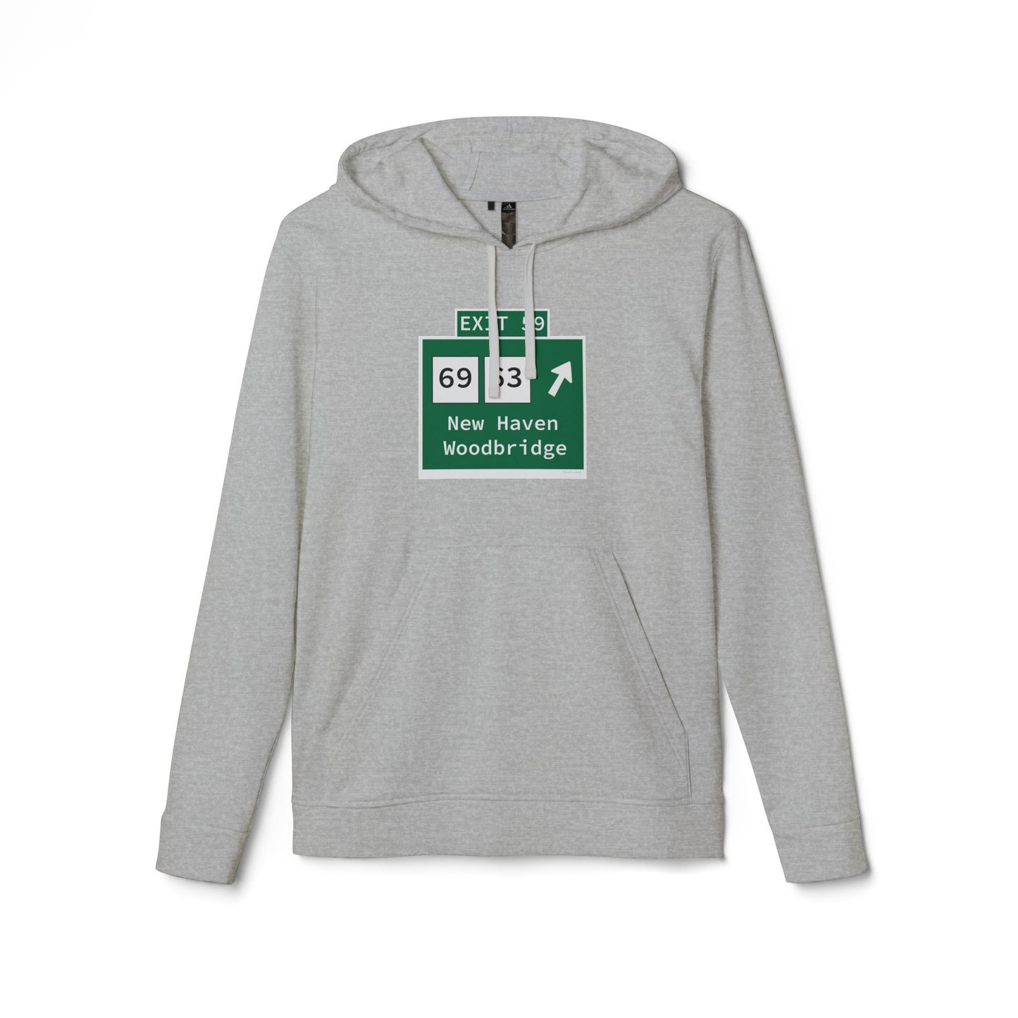 Vintage WCP Exit 59 Sign adidas Unisex Fleece Hoodie