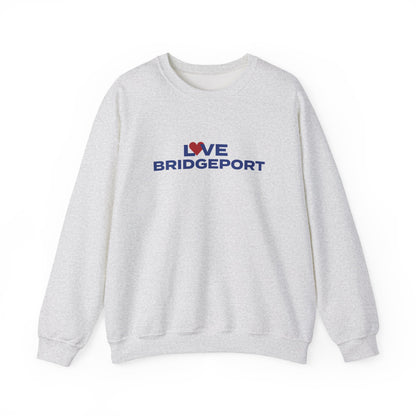 Love Bridgeport Unisex Heavy Blend™ Crewneck Sweatshirt