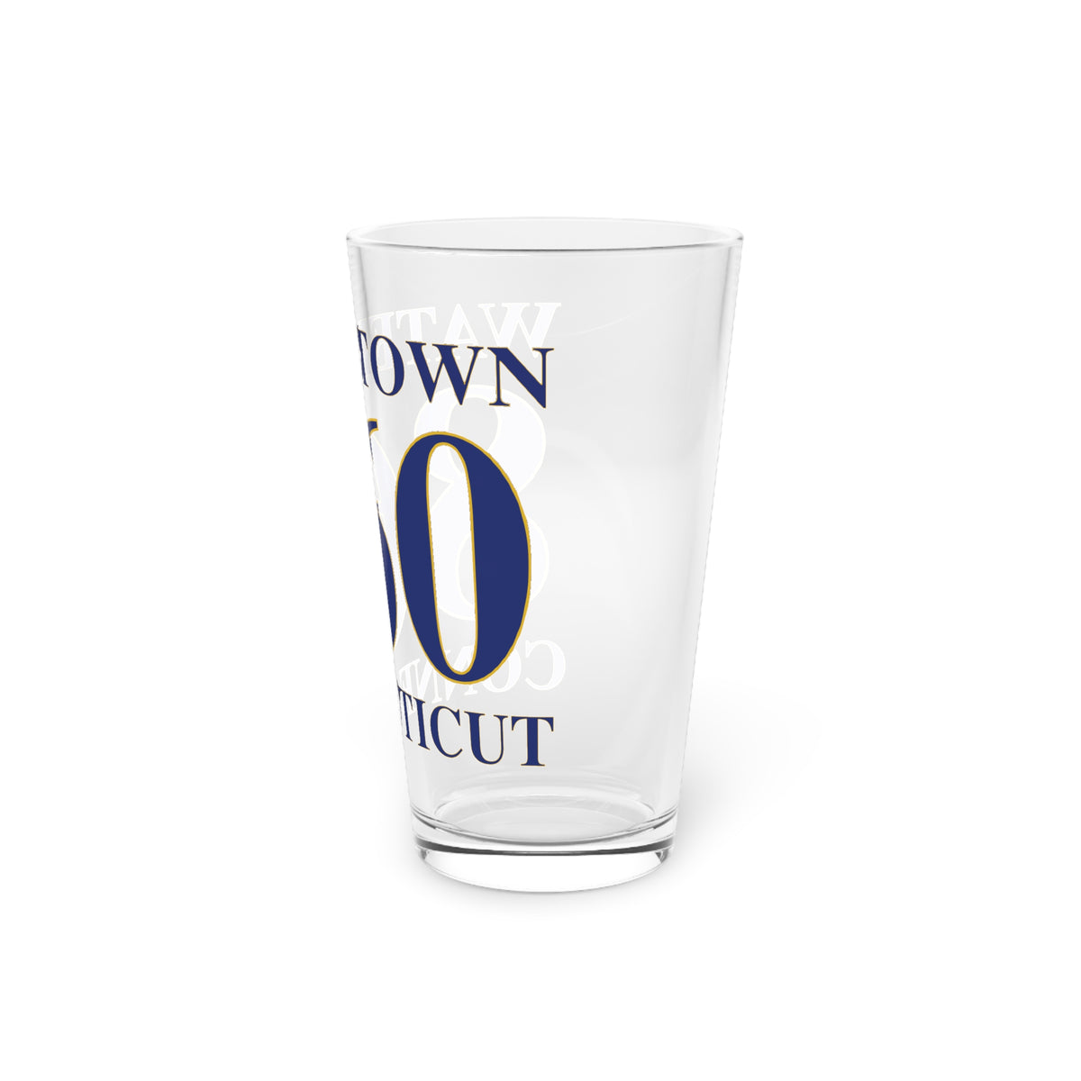 Watertown 860 Connecticut Pint Glass, 16oz
