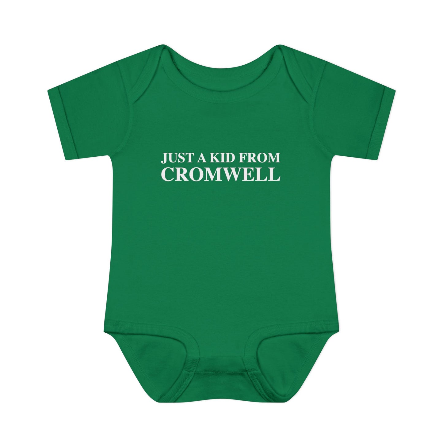 Just a kid from Deep River Infant Baby Rib Bodysuit