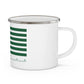 New Hartford Connecticut St. Patrick’s Day Flag Enamel Camping Mug