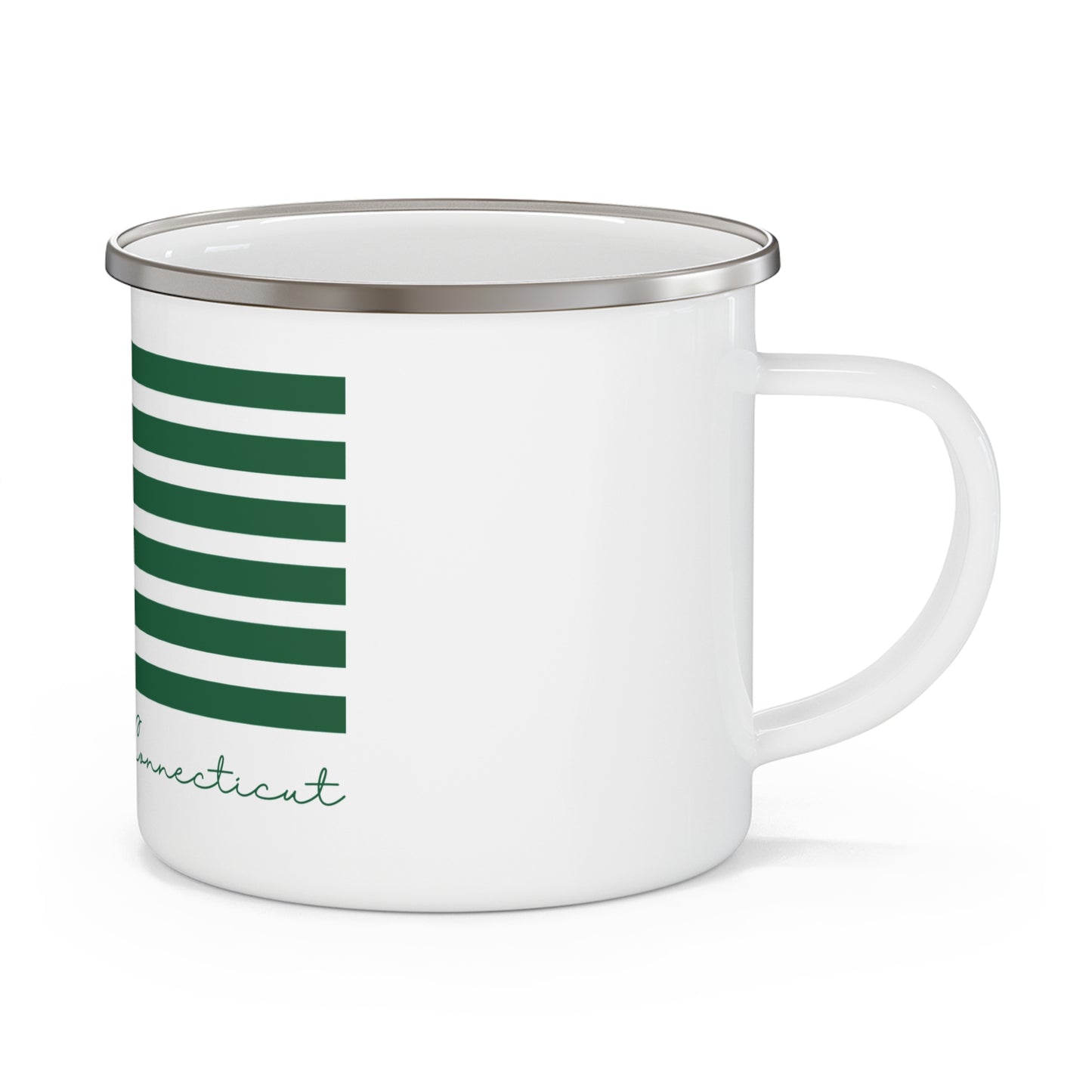 New Hartford Connecticut St. Patrick’s Day Flag Enamel Camping Mug