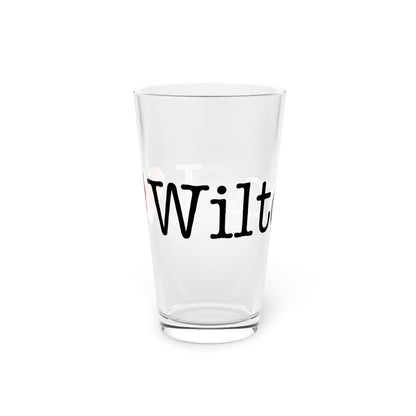 I Heart Wilton. Pint Glass, 16oz