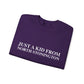 Just a kid from North Stonington Unisex Heavy Blend™ Crewneck Sweatshirt