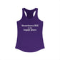 Strawberry Hill is my happy place Women's Ideal Racerback Tank