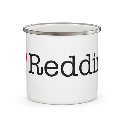 I Heart Redding. Enamel Camping Mug