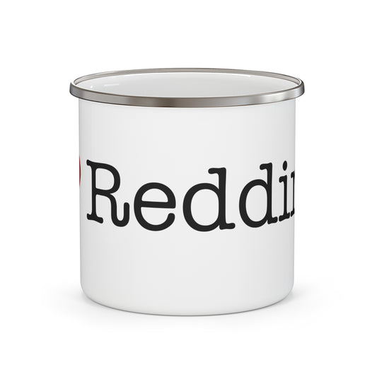 I Heart Redding. Enamel Camping Mug