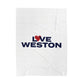 Love Weston Velveteen Plush Blanket