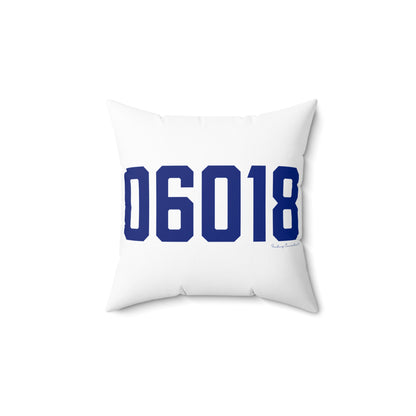 06018 North Canaan Connecticut Zip Code Polyester Square Pillow