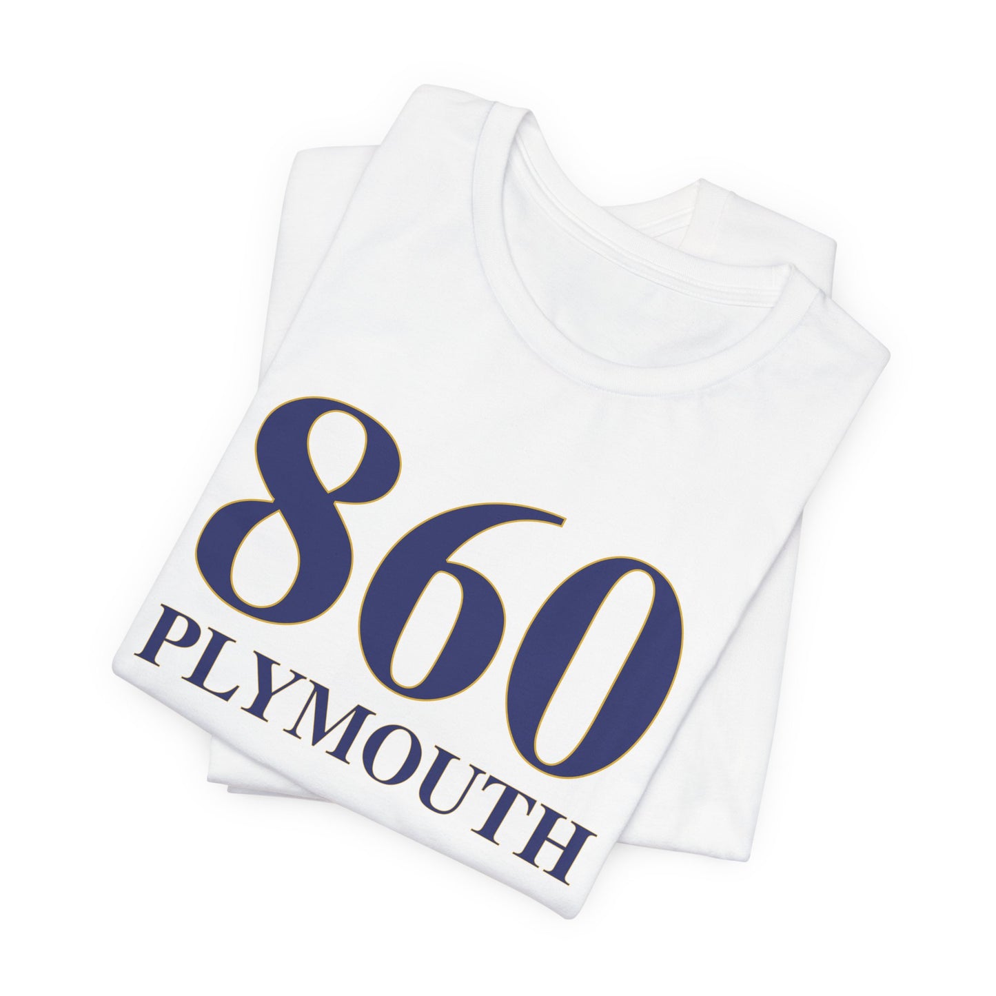 860 Plymouth Unisex Jersey Short Sleeve T-Shirt