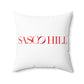41 Tilt Sasco Hill Spun Polyester Square Pillow