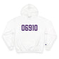 06910 Stamford Connecticut Zip Code Champion Hoodie Sweatshirt