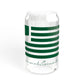 Greenwich Connecticut St Patrick’s Day Flag Sipper Glass, 16oz