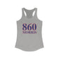 860 Morris Red White & Blue Women's Ideal Racerback Tank Top