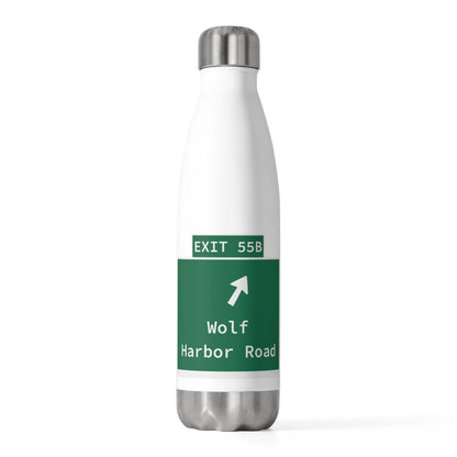 Vintage WCP Exit 55B Sign 20oz Insulated Bottle