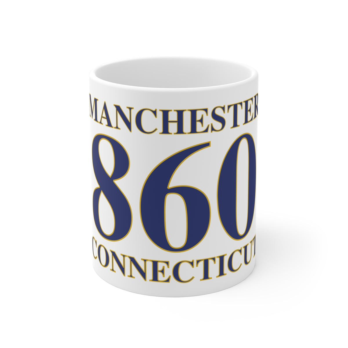 Manchester 860 Connecticut  Mug 11oz