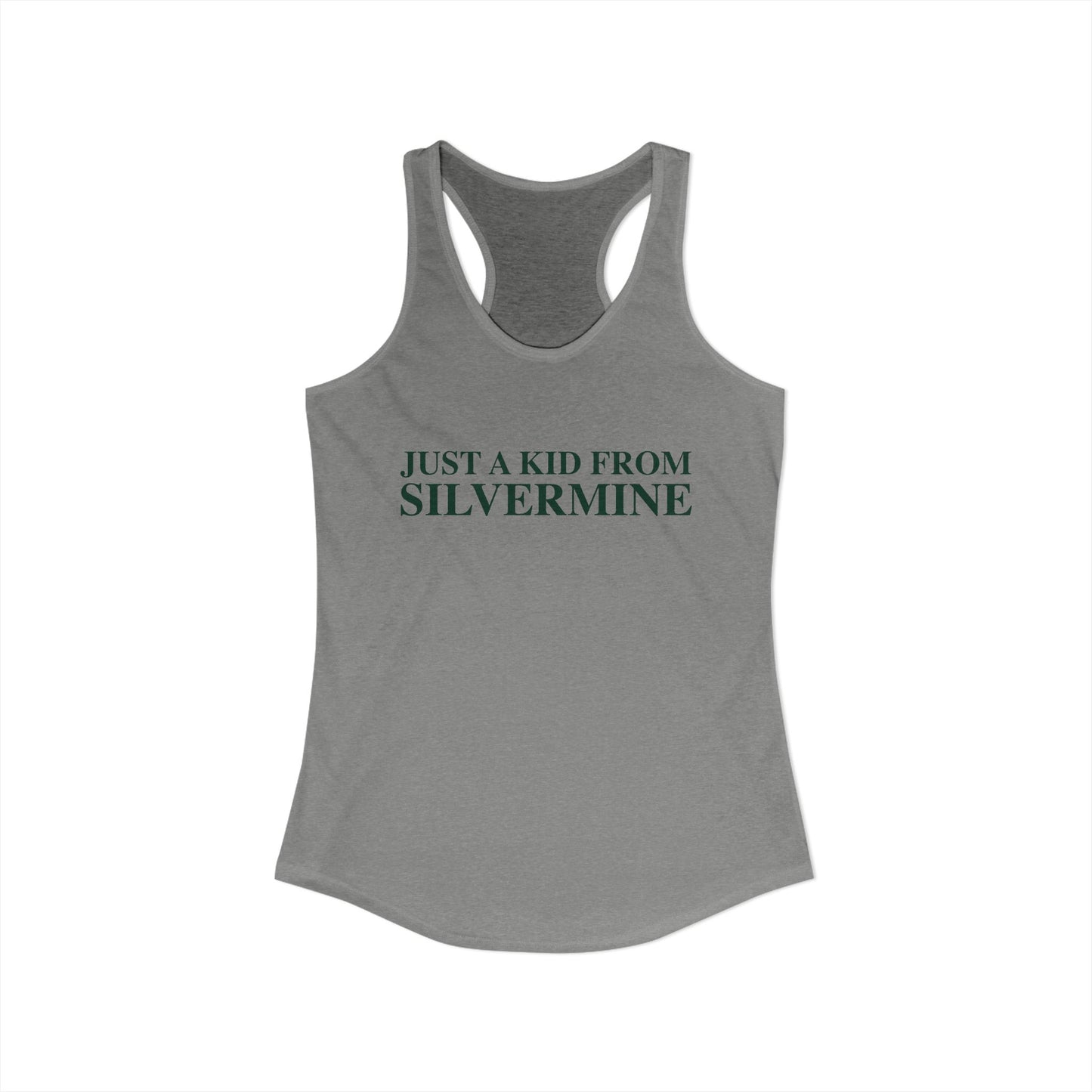 I Really Really Miss Silvermine Women's Ideal Racerback Tank Top