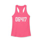 06417 Deep River CT Zip Code Women's Ideal Racerback Tank Top