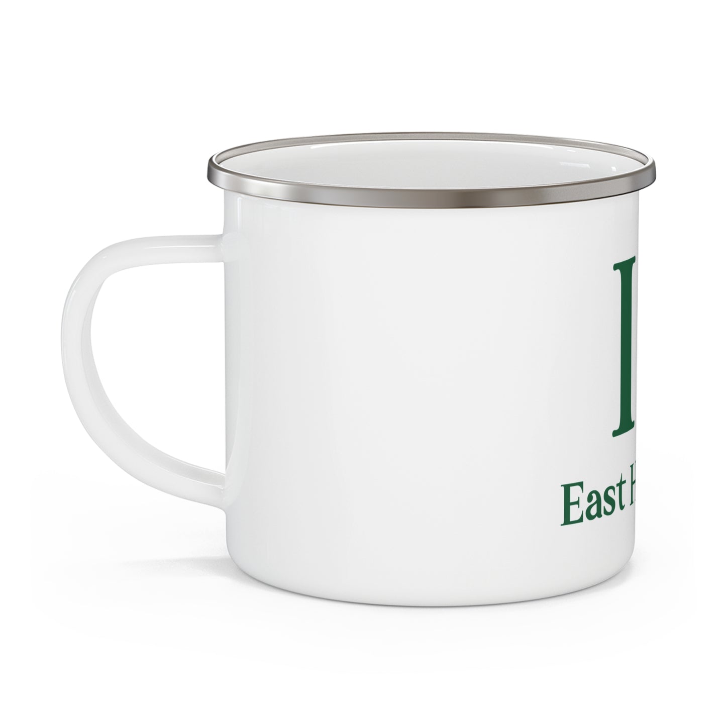 I Clover East Hartford Enamel Camping Mug