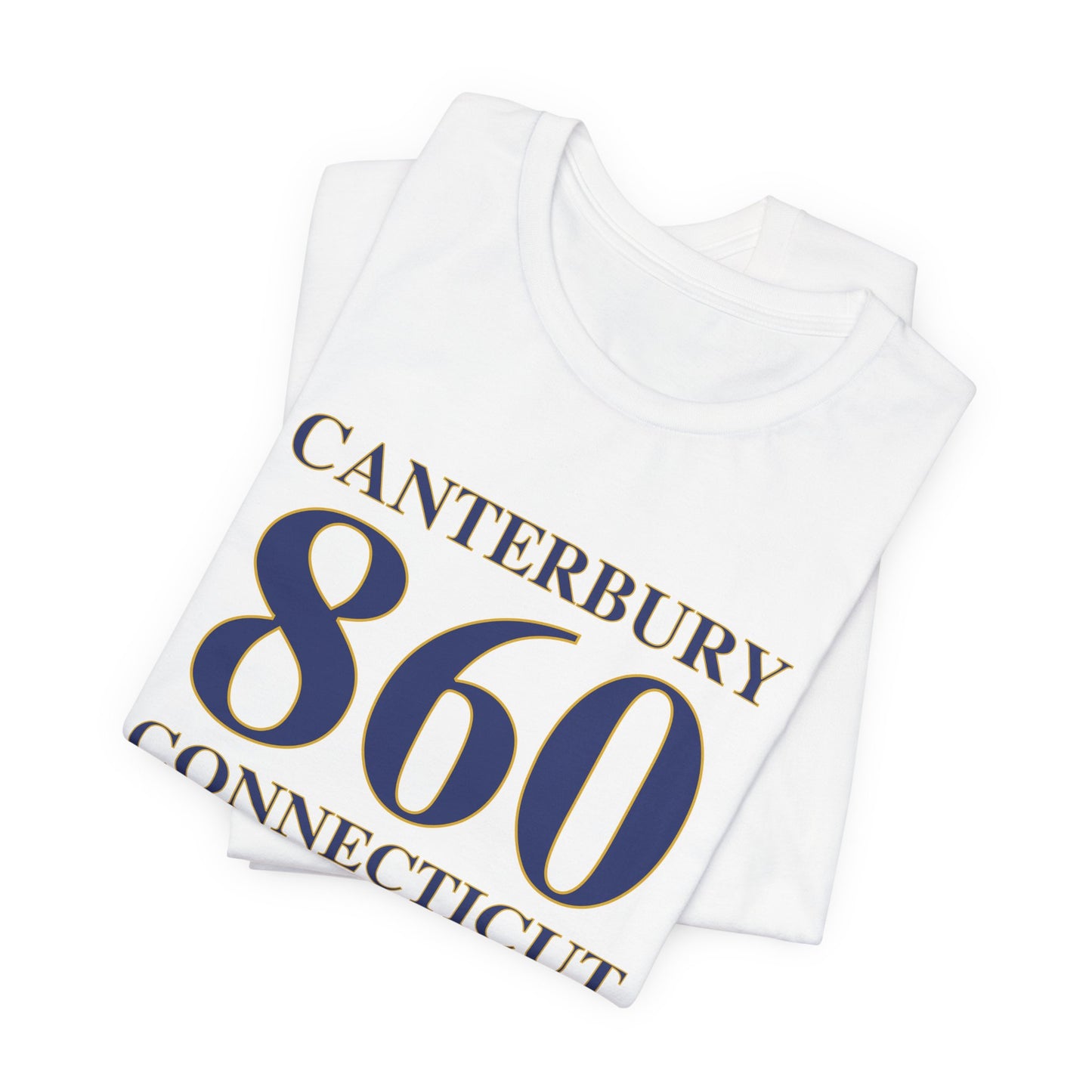 Canterbury 860 Connecticut Unisex Jersey Short Sleeve T-Shirt