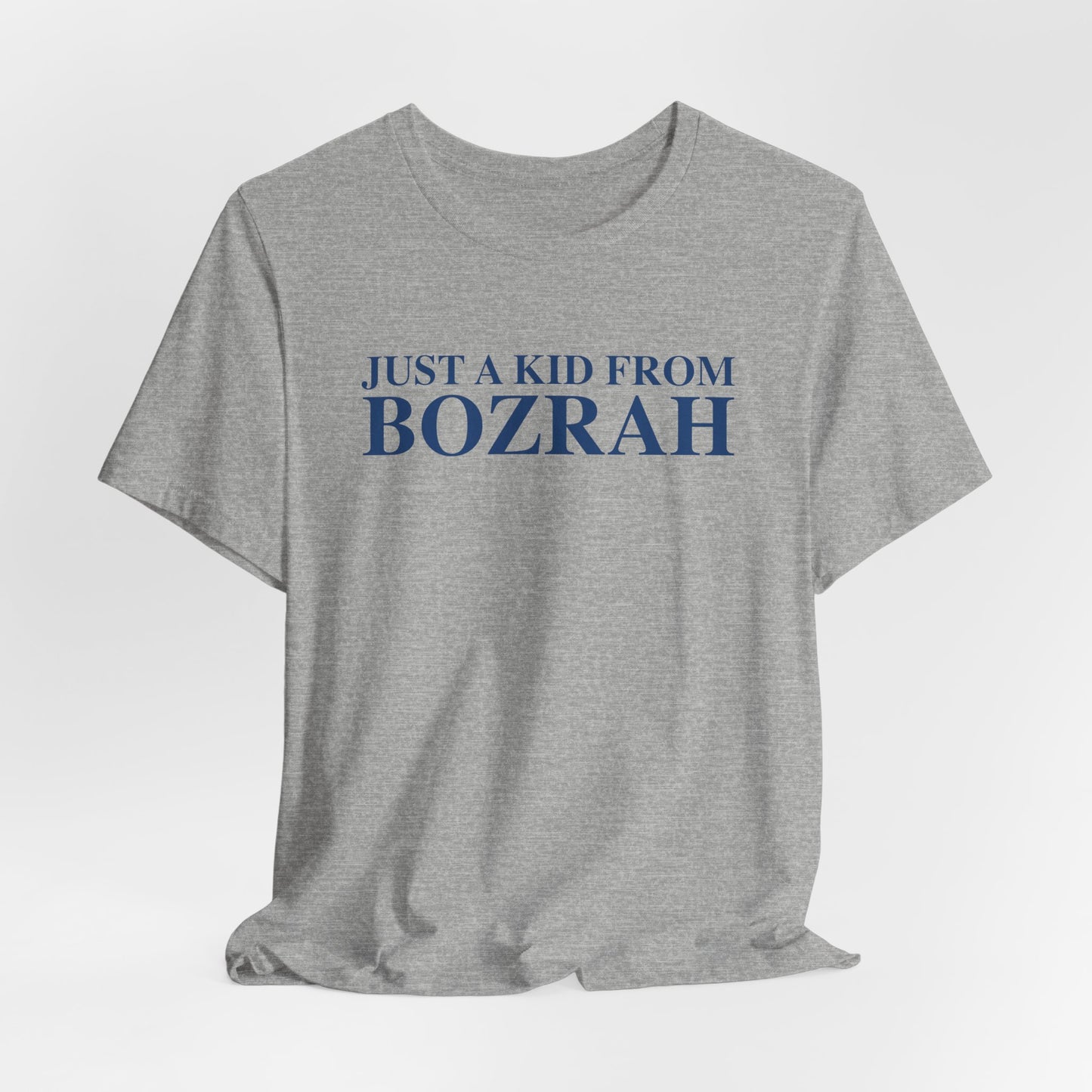 Just a kid from Bozrah Unisex Jersey Short Sleeve T-Shirt