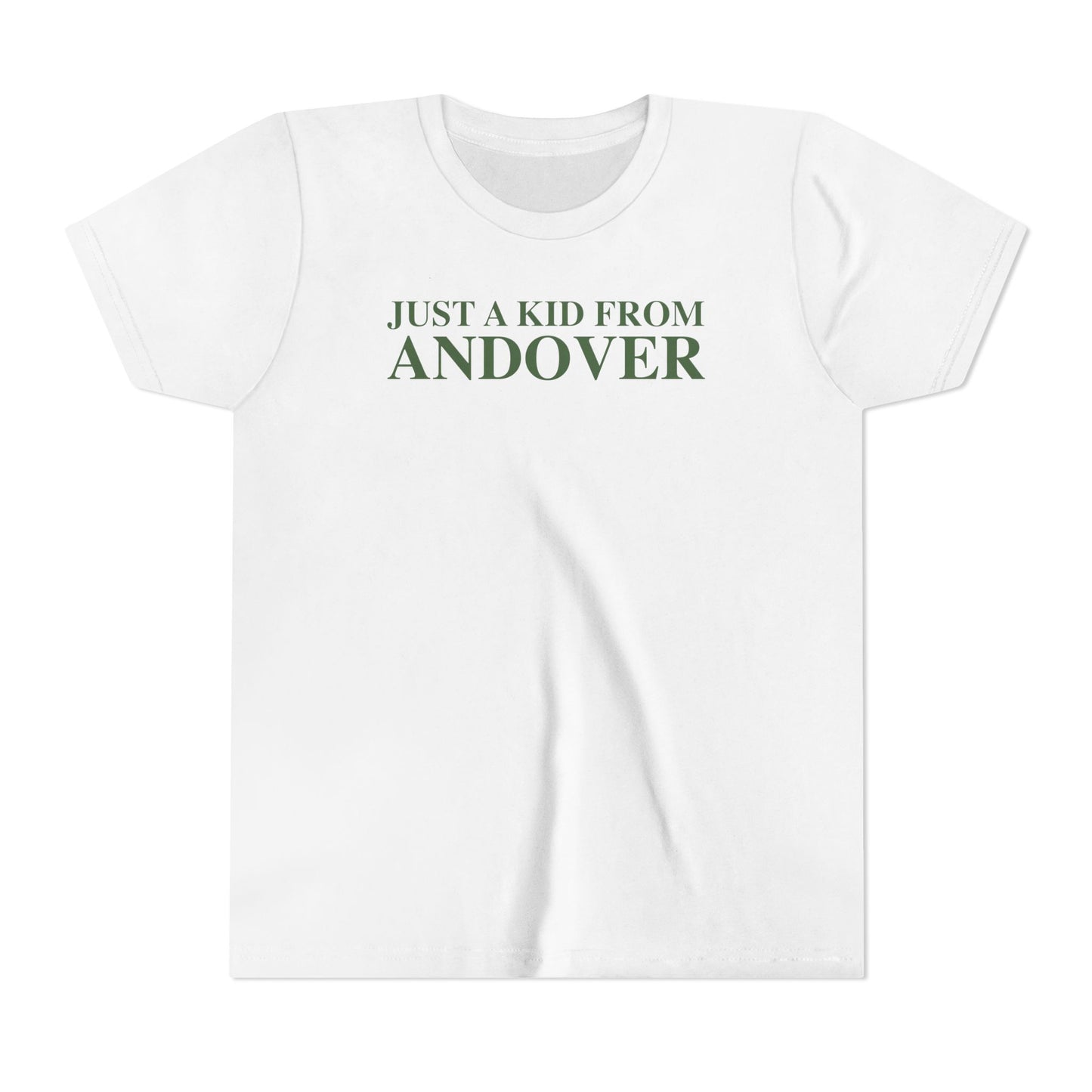 Just a kid from Andover Youth Short Sleeve T-Shirt