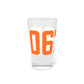 06795 Watertown Connecticut Zip Code Pint Glass, 16oz