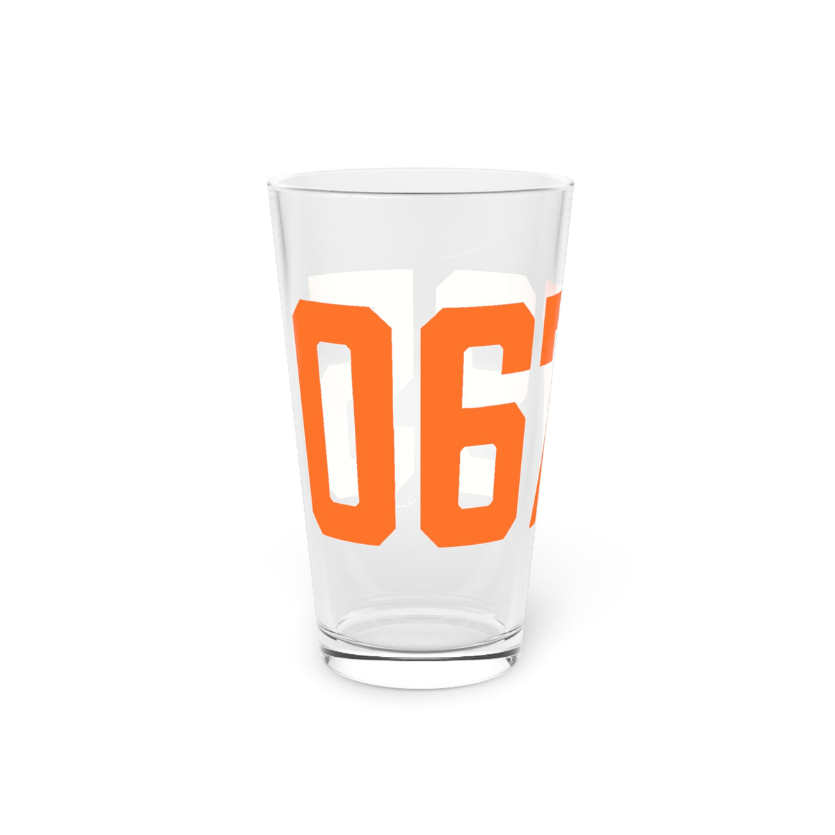 06795 Watertown Connecticut Zip Code Pint Glass, 16oz