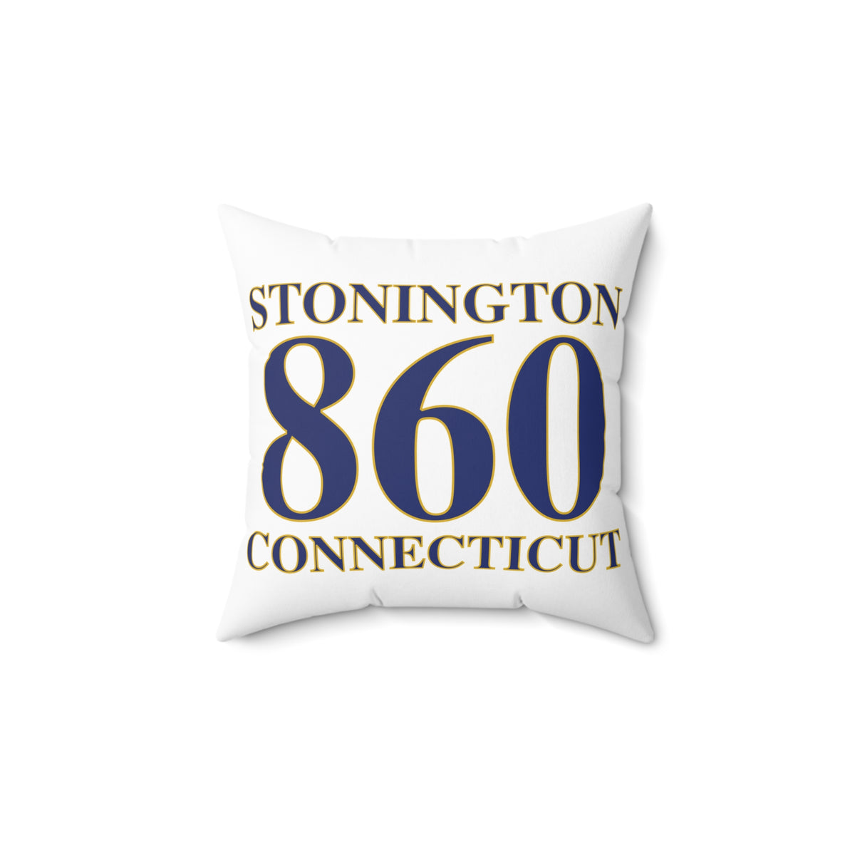 Stonington 860 Connecticut Polyester Square Pillow