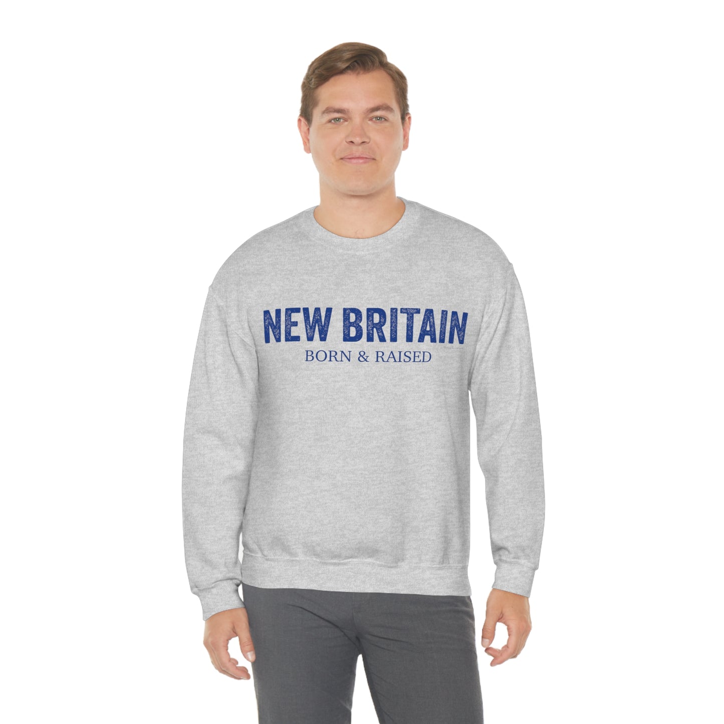 New Britain Born & Raised Unisex Heavy Blend™ Crewneck Sweatshirt