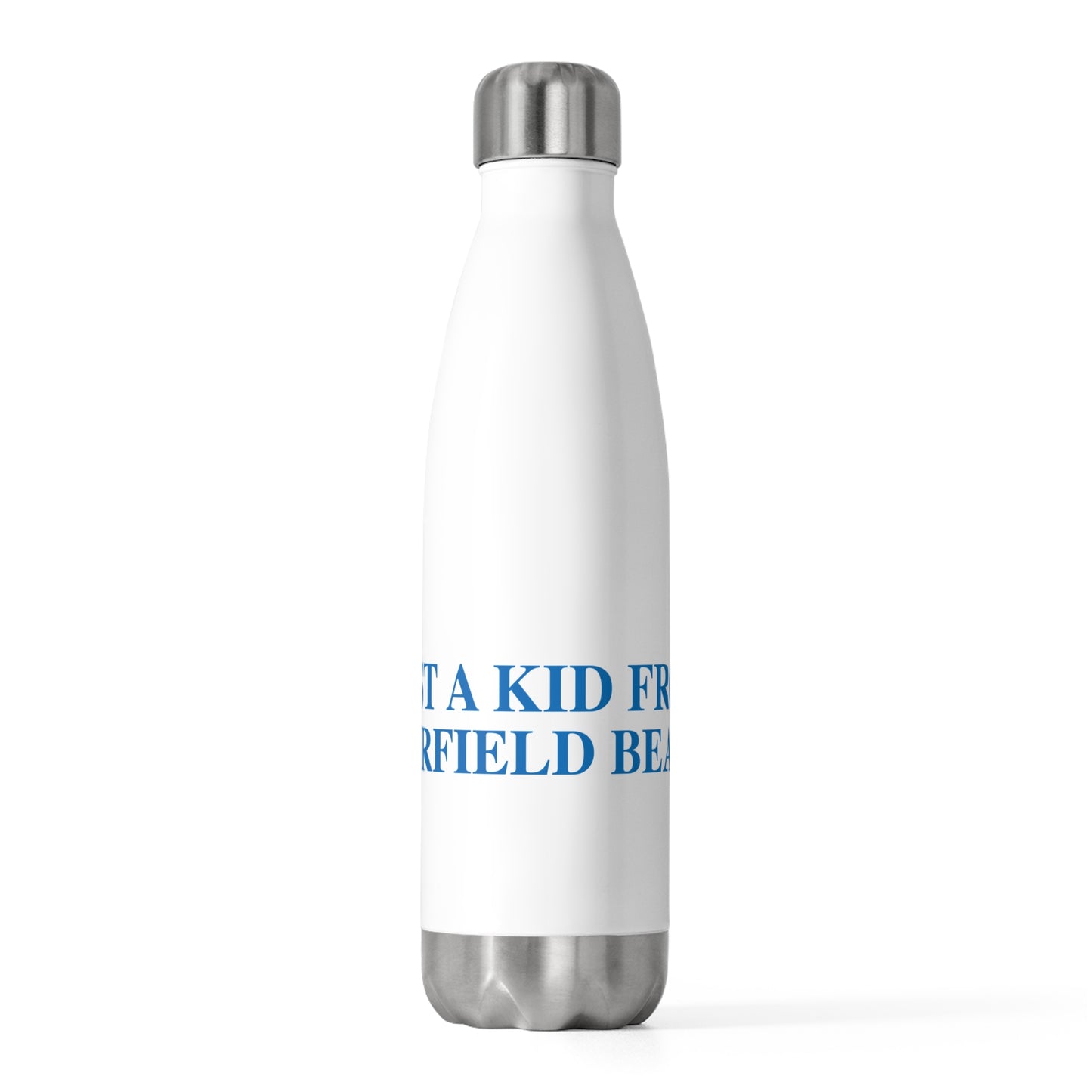 Just a kid from Fairfield Beach 20oz Insulated Bottle