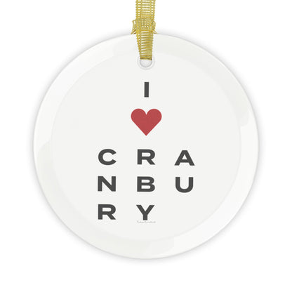 Cranbury Vision Glass Ornaments
