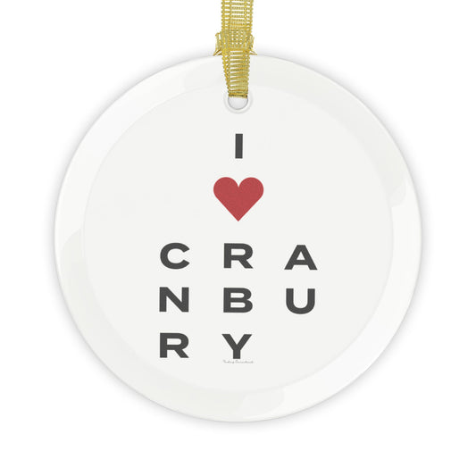 Cranbury Vision Glass Ornaments