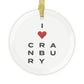 Cranbury Vision Glass Ornaments