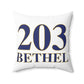 203 Bethel Spun Polyester Square Pillow