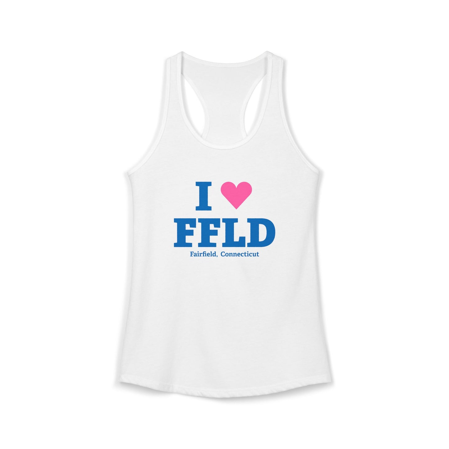 I Heart FFLD Women's Ideal Racerback Tank Top