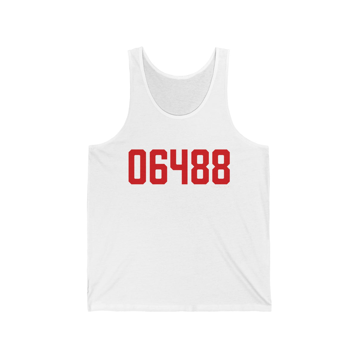 06488 Southbury Connecticut Zip Code Unisex Jersey Tank Top