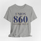 Union 860 Connecticut Unisex Jersey Short Sleeve T-Shirt