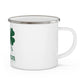 I Clover Ellington Enamel Camping Mug