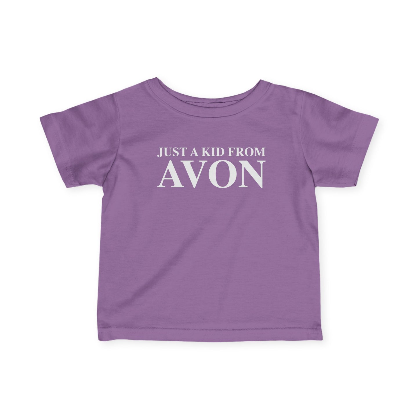 Just a kid from Avon Infant Fine Jersey T-Shirt