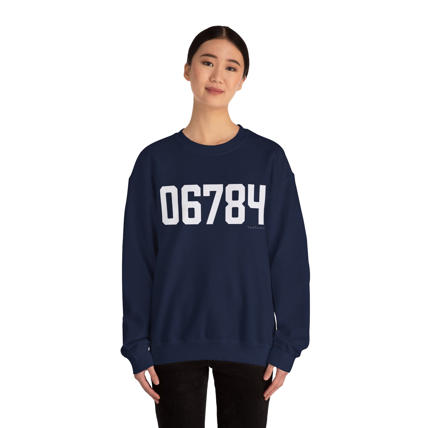 06784 Sherman CT Zip Code Unisex Heavy Blend™ Crewneck Sweatshirt