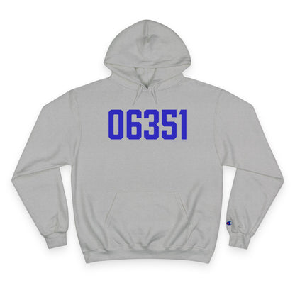 06351 Lisbon Connecticut Zip Code Champion Hoodie